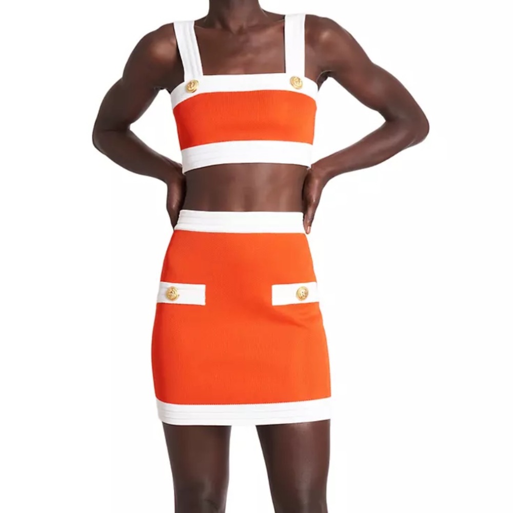 Sexy ℬ𝒜ℒℳ𝒜ℐ𝒩  bright orange 🤩 color set 🔥